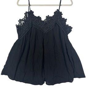 Rue21 Black Lace Detail Cami Top